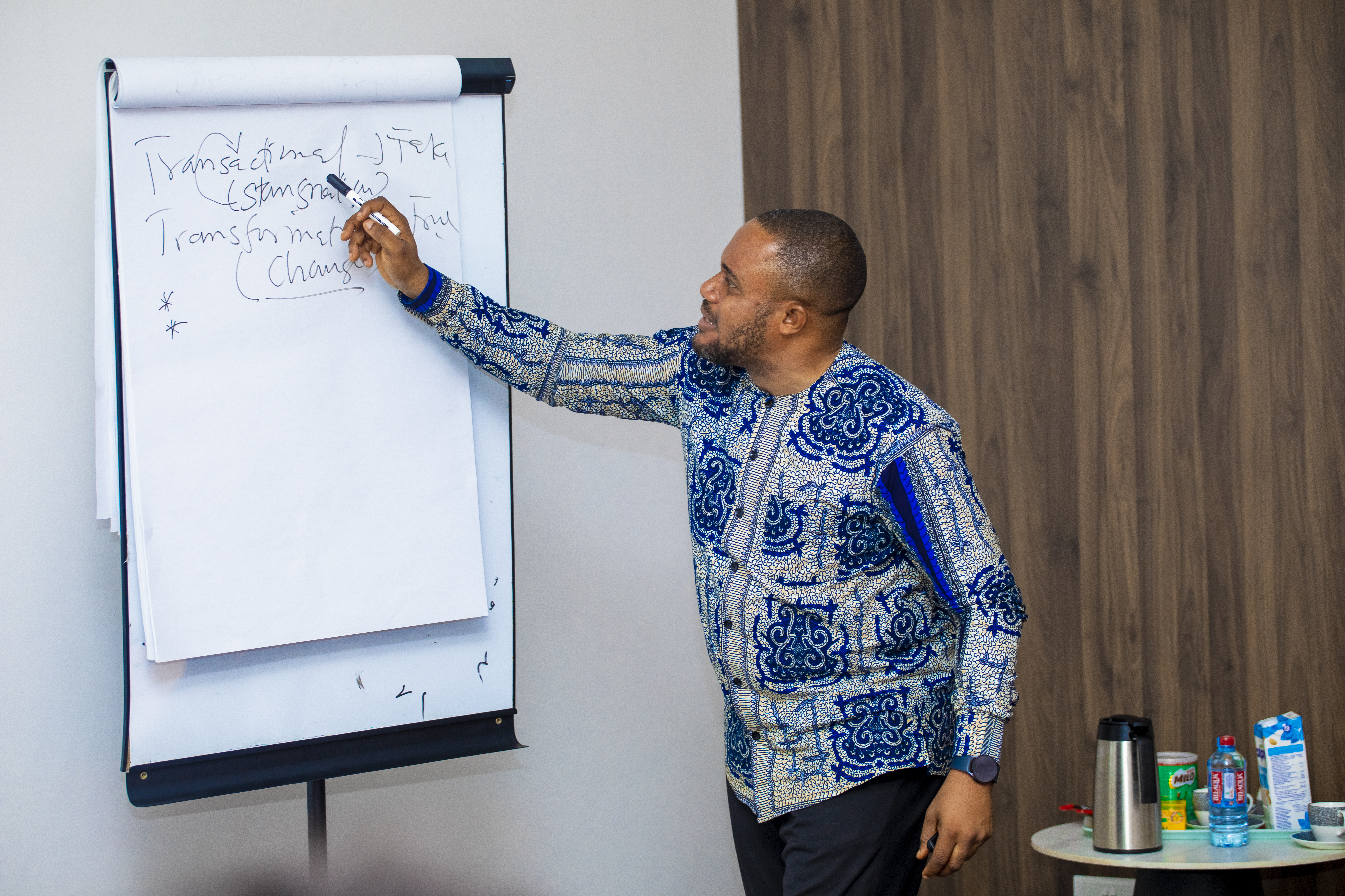 Leadership and mentorship session